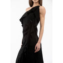 Moschino Schwarzes Cocktailkleid aus Viskose