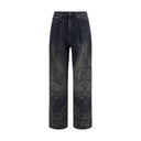 R13 Schwarze Baumwolljeans Denim