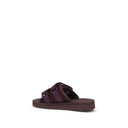 Forte_Forte Lila Riemensandalen