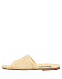 Dolce & Gabbana Beige Pantoletten Slides