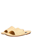 Dolce & Gabbana Beige Pantoletten Slides