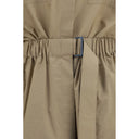 Brunello Cucinelli Beige Cotton Casual Dress