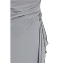 Versace Graues Cocktailkleid Medusa