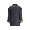 Barbour Blaue Baumwoll-Shell-Jacke