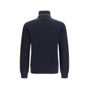 Brioni Blauer Kaschmir-Rollkragenpullover