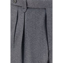 Brioni Graue Hose aus Ovis Aries Wolle