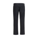 Saint Laurent Schwarze Baumwoll-Jeans im Slim Fit