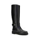Valentino Garavani Schwarze Bos Taurus Kalbsleder Chelsea Boots