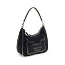Pierre Hardy Schwarze Bos Taurus Kalbsleder Schultertasche