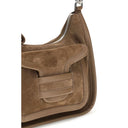 Pierre Hardy Beige Kalbsleder Bos Taurus Schultertasche