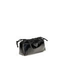 Pierre Hardy Schwarze Bos Taurus Kalbsleder Schultertasche