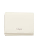 Jil Sander Beige Leder Portemonnaie