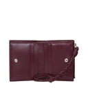 Jil Sander Rote Leder-Geldbörse