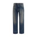 Golden Goose Blaue Baumwolljeans im Relaxed Fit