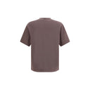 Jacquemus Braunes Baumwoll-T-Shirt