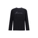 Jacquemus Schwarzes Langarm-T-Shirt