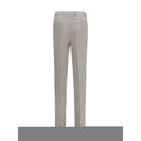 Brunello Cucinelli Braune Leinenhose