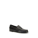 Prada Schwarze Loafer aus Leder