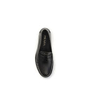 Prada Schwarze Loafer aus Leder