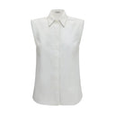 Brunello Cucinelli Ärmellose Bluse